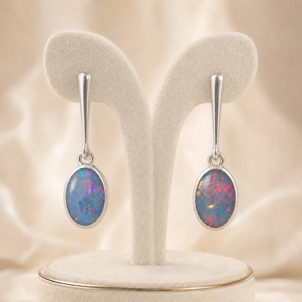 Victoria Jane Cosmic Opal orecchini opale argento