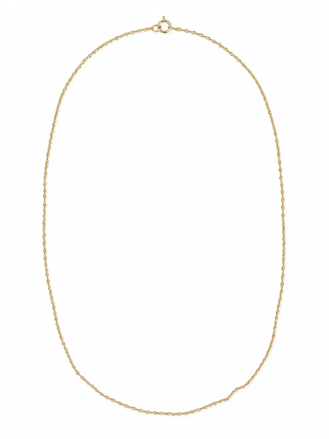 Victoria Jane Rope collana oro 9ct 22 pollici corda fine