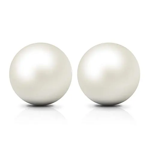 JewelryPalace Perle 6-10mm orecchini perla argento