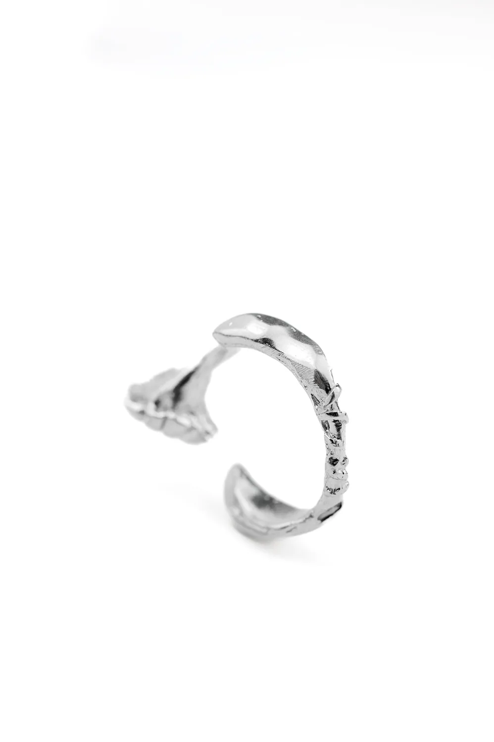 Flor Rubaja Flowers Earth anello regolabile argento