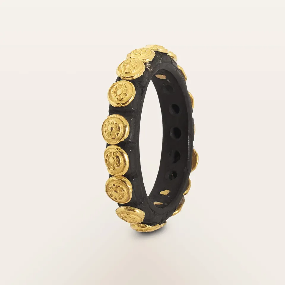 Alfredo Correnti A&C Motivi Floreali anello in argento