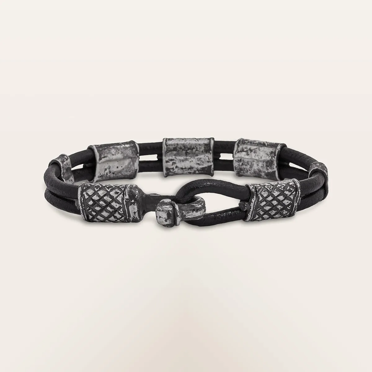 Alfredo Correnti Nesso bracciale cuoio