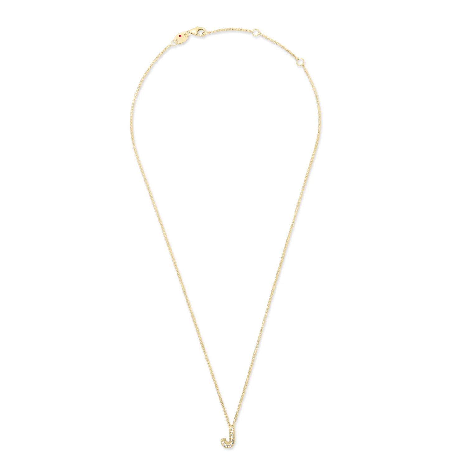 Roberto Coin Tiny Treasure collana diamanti oro giallo 18 carati