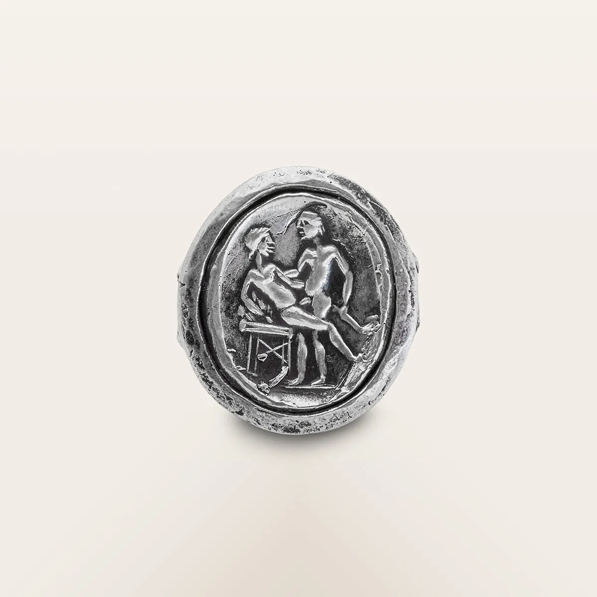 Alfredo Correnti Nesso Anello Eros anello argento uomo donna