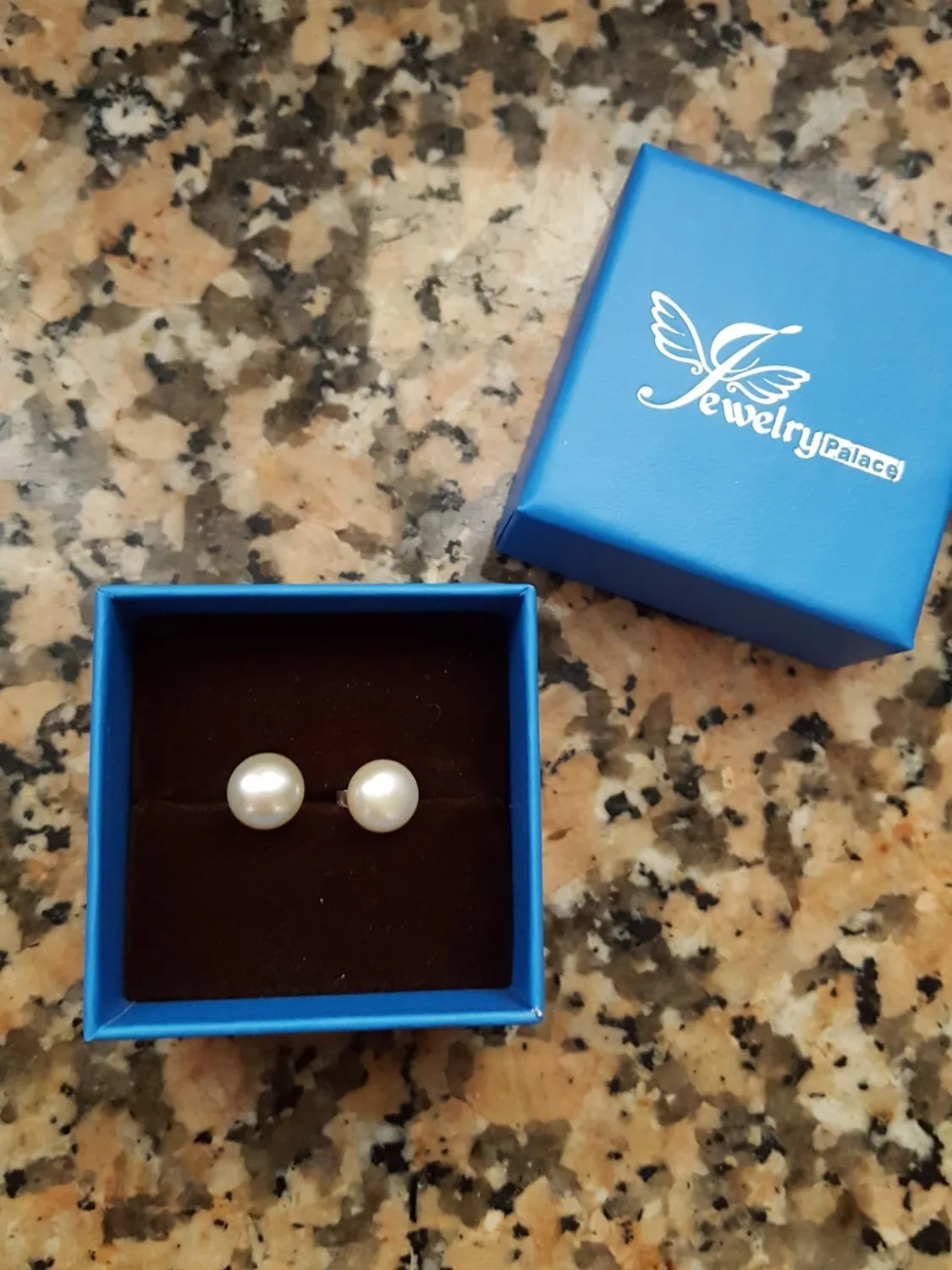 JewelryPalace Perle 6-10mm orecchini argento acqua dolce