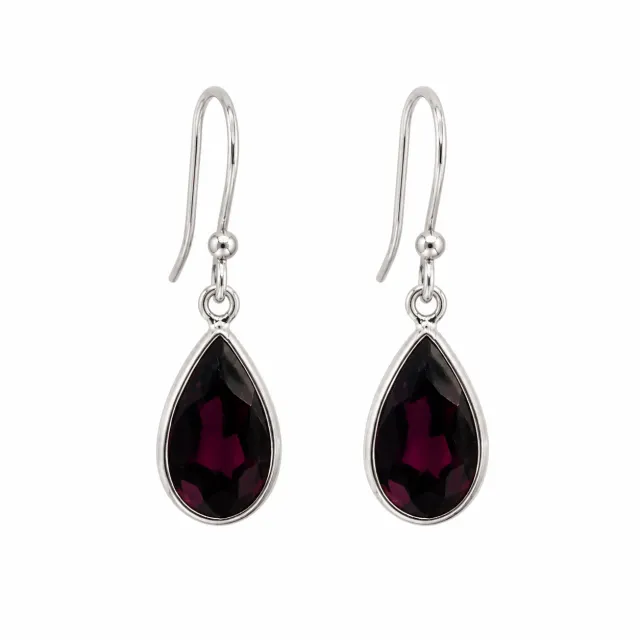 Victoria Jane Garnet Teardrop orecchini pendenti granato