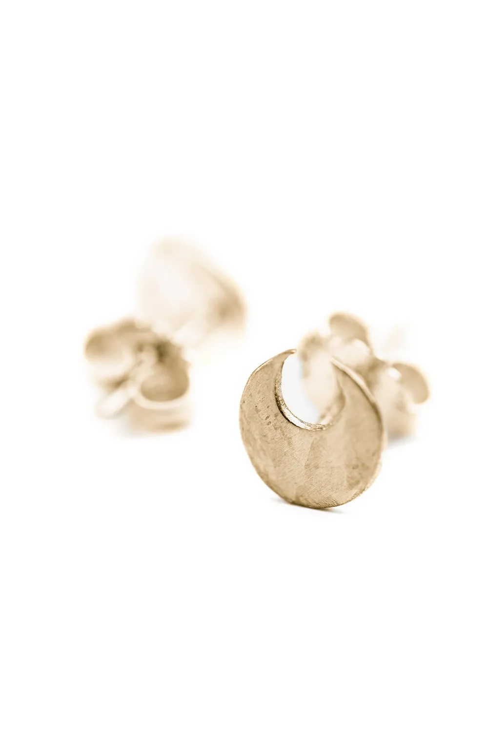 Flor Rubaja Essentials Luna mini orecchini oro 9ct