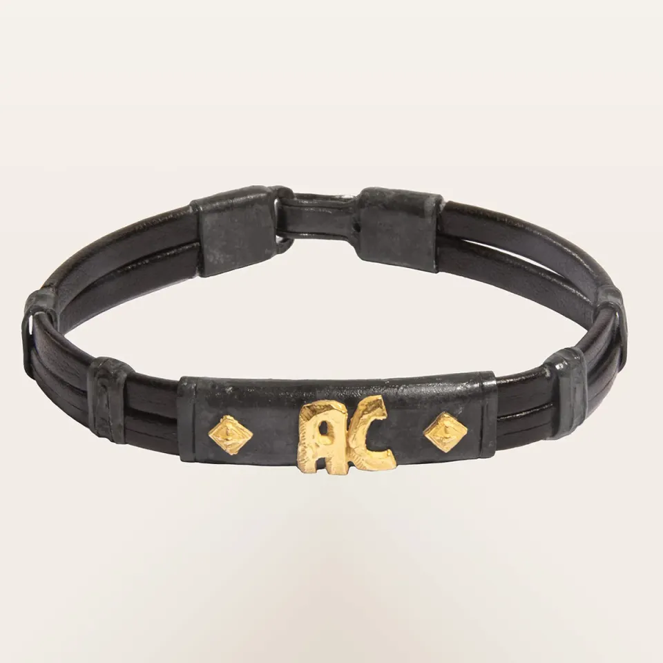 Alfredo Correnti Ego Cuoio bracciale cuoio da polso