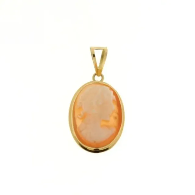 Gioielli Celiento Ciondolo Cammeo oro giallo 18kt