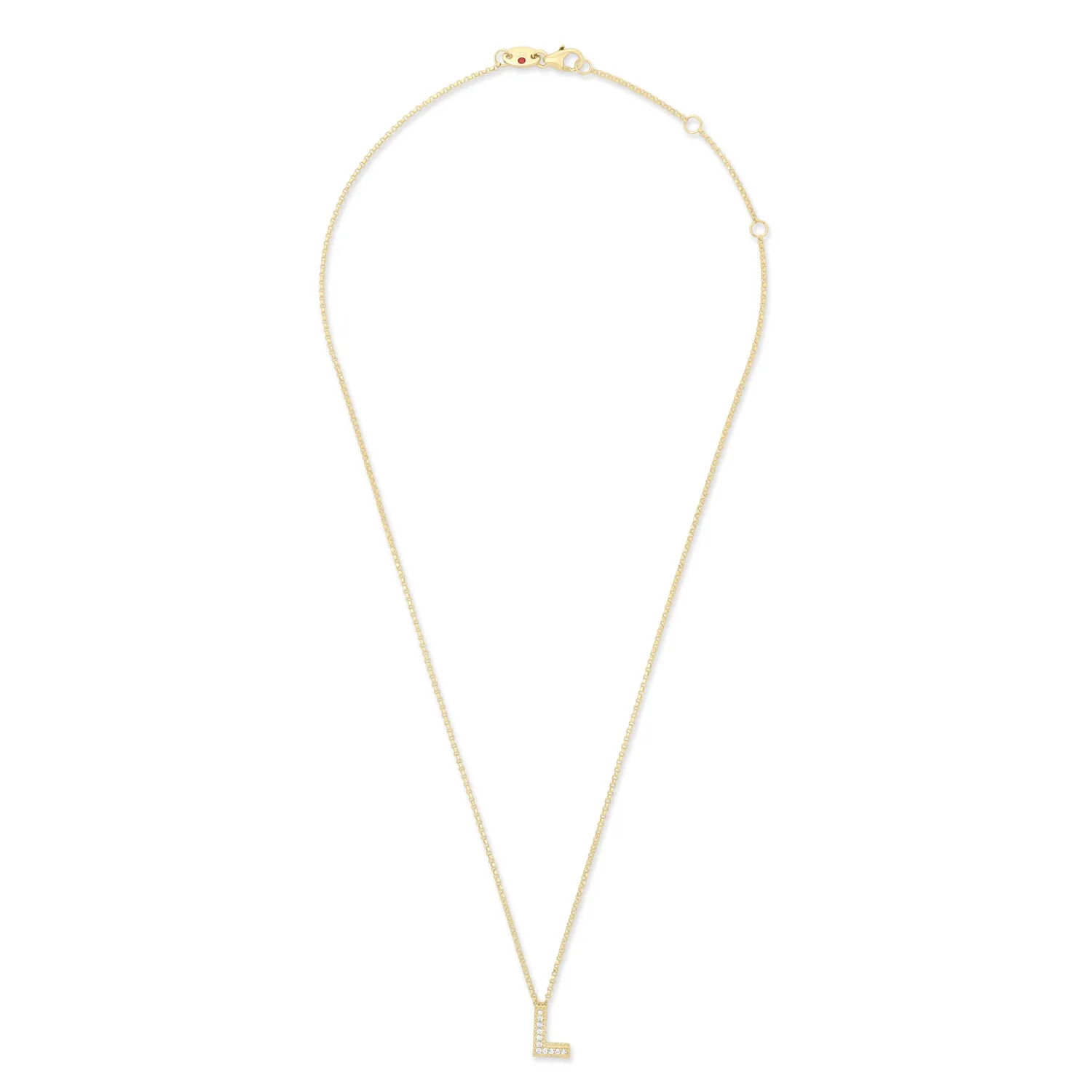 Roberto Coin Tiny Treasure collana diamanti oro giallo 18 carati