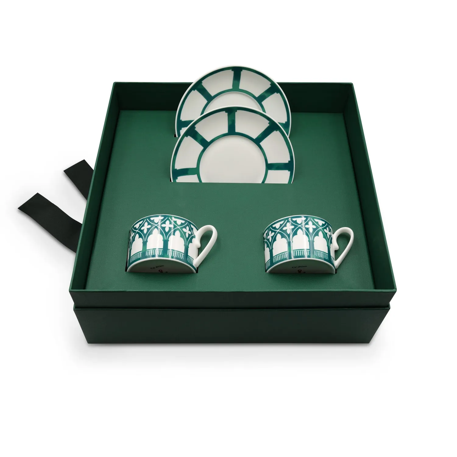 Roberto Coin Maison set 2 tazzine tè bone china Venezia