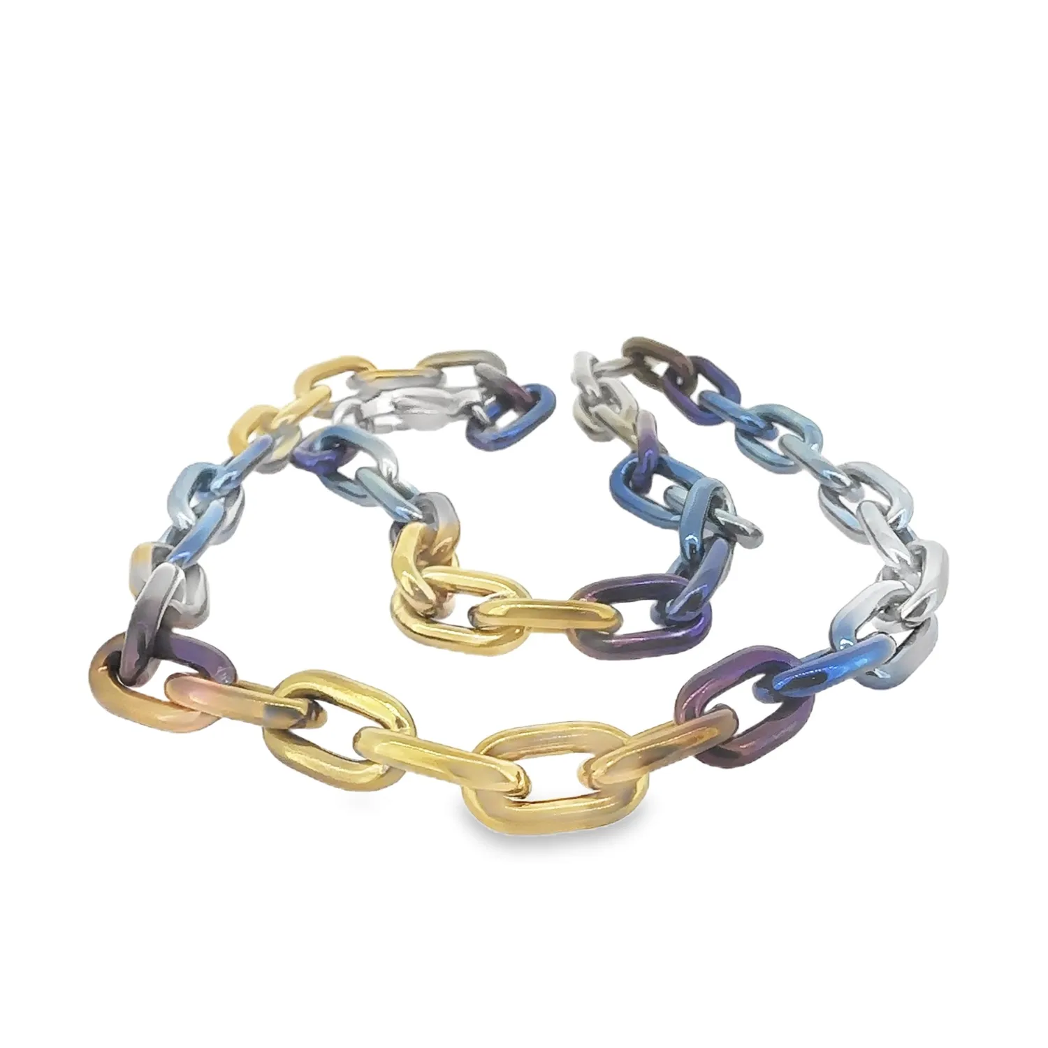 Victoria Jane Titanium collana catena denim 20 pollici