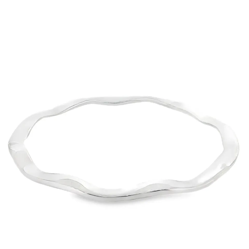Victoria Jane Solid Silver Wave bracciale argento onda
