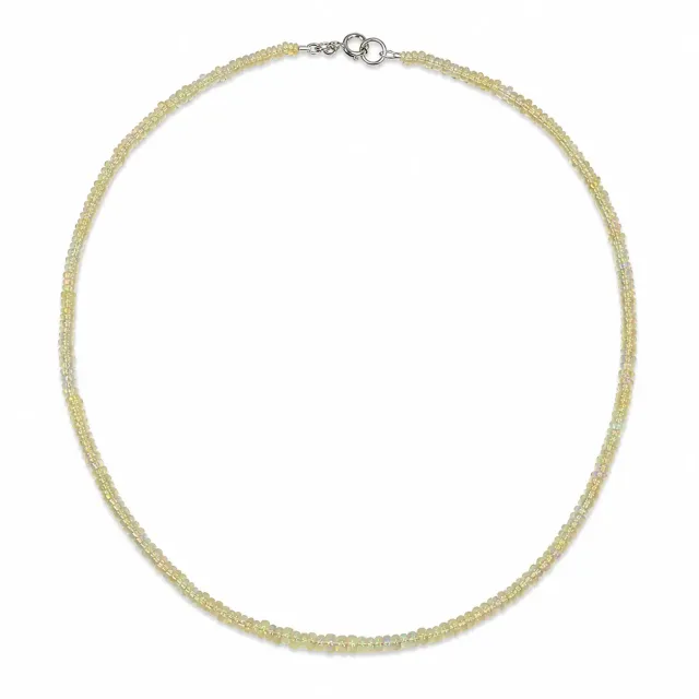 Victoria Jane Primrose Opal collana perline argento