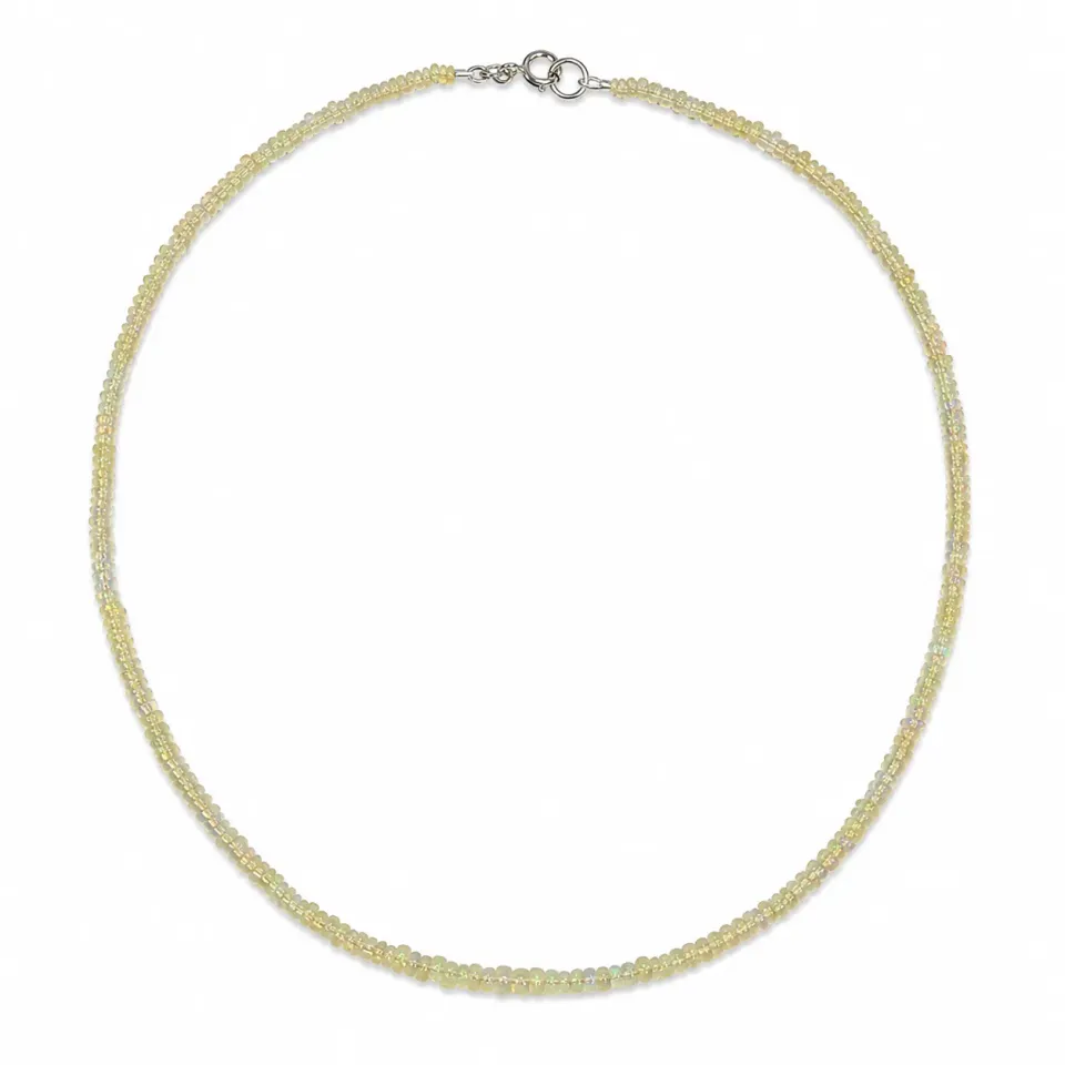 Victoria Jane Primrose Opal collana perline argento