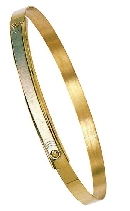 Gioielli Celiento Ricciolo bracciale rigido oro 18kt unisex
