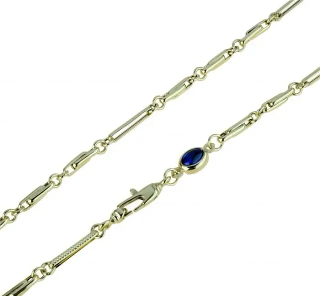Gioielli Celiento collana uomo oro giallo 18kt maglie alternate