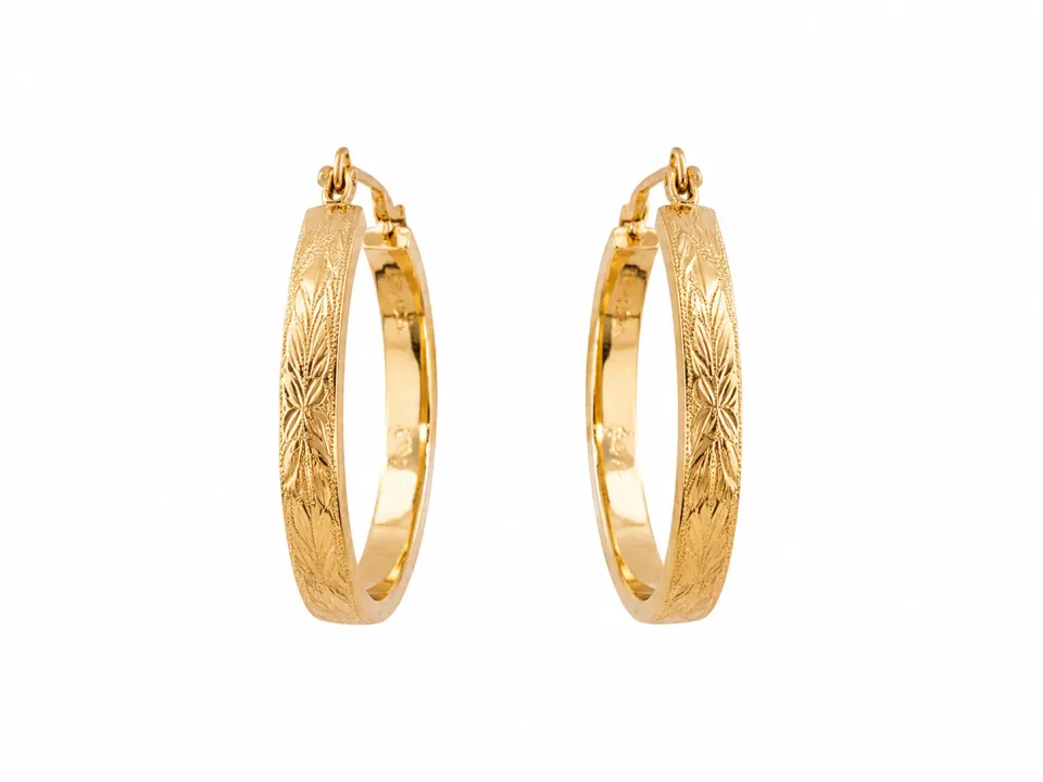 Victoria Jane Aurora orecchini oro 14ct incisi