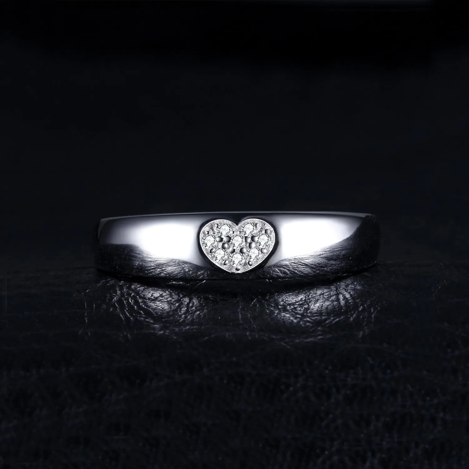 JewelryPalace Amore Cuore anello zirconia misura 14.5