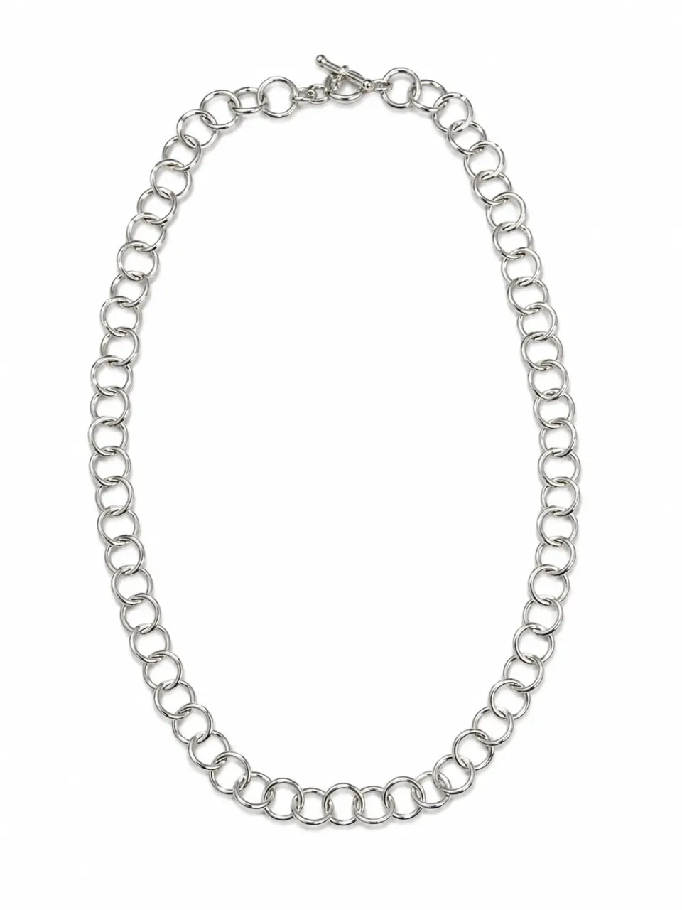 Victoria Jane Ring & Toggle Collana Argento 925 Rotonda