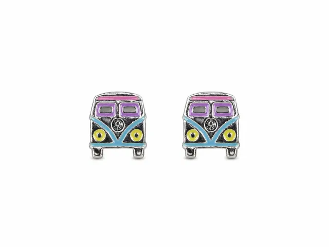 Victoria Jane Adventures Await orecchini camper argento