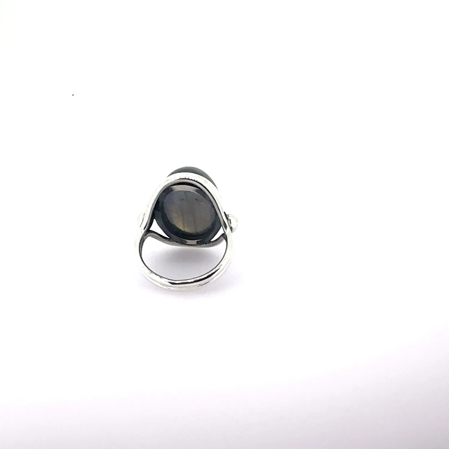 Victoria Jane Labradorite anello argento cabochon ovale