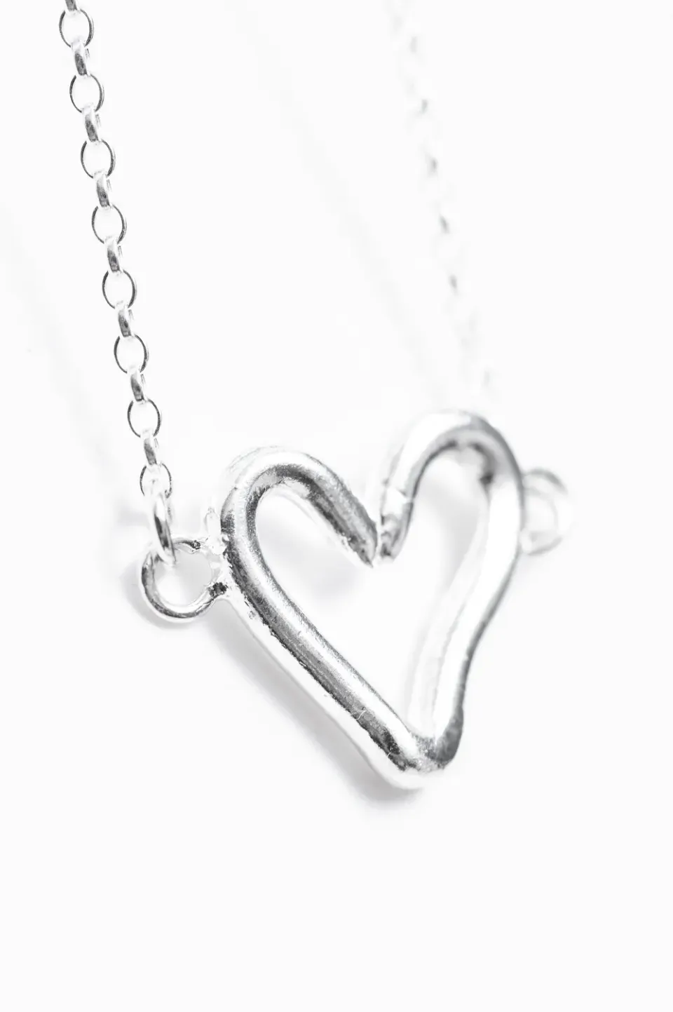 Flor Rubaja Cuore bracciale argento 925 fatto a mano