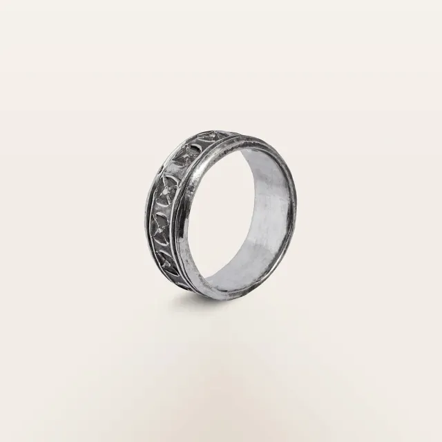 Alfredo Correnti Nesso Fascia anello argento