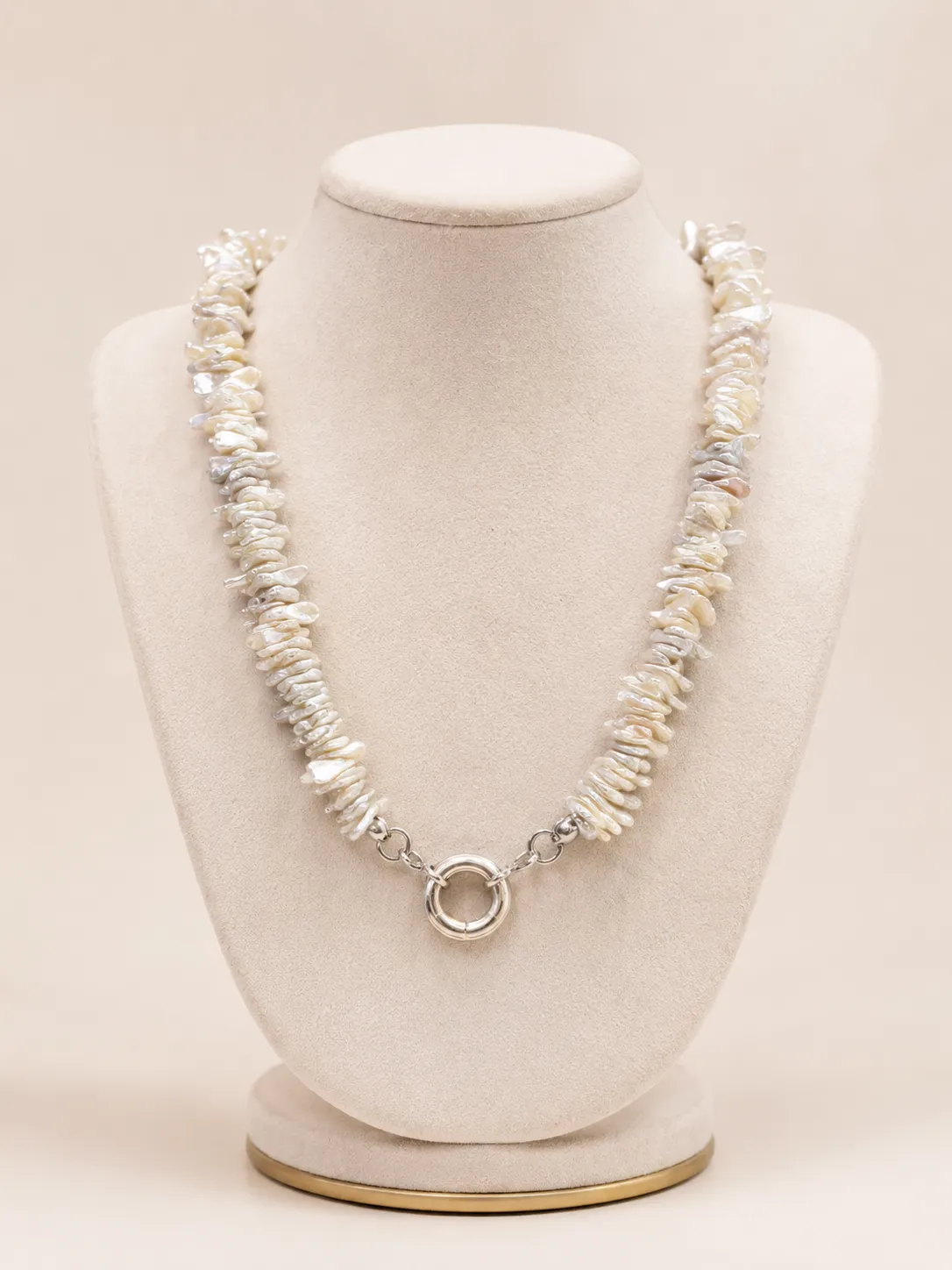 Victoria Jane Keshi Pearl collana perle con argento
