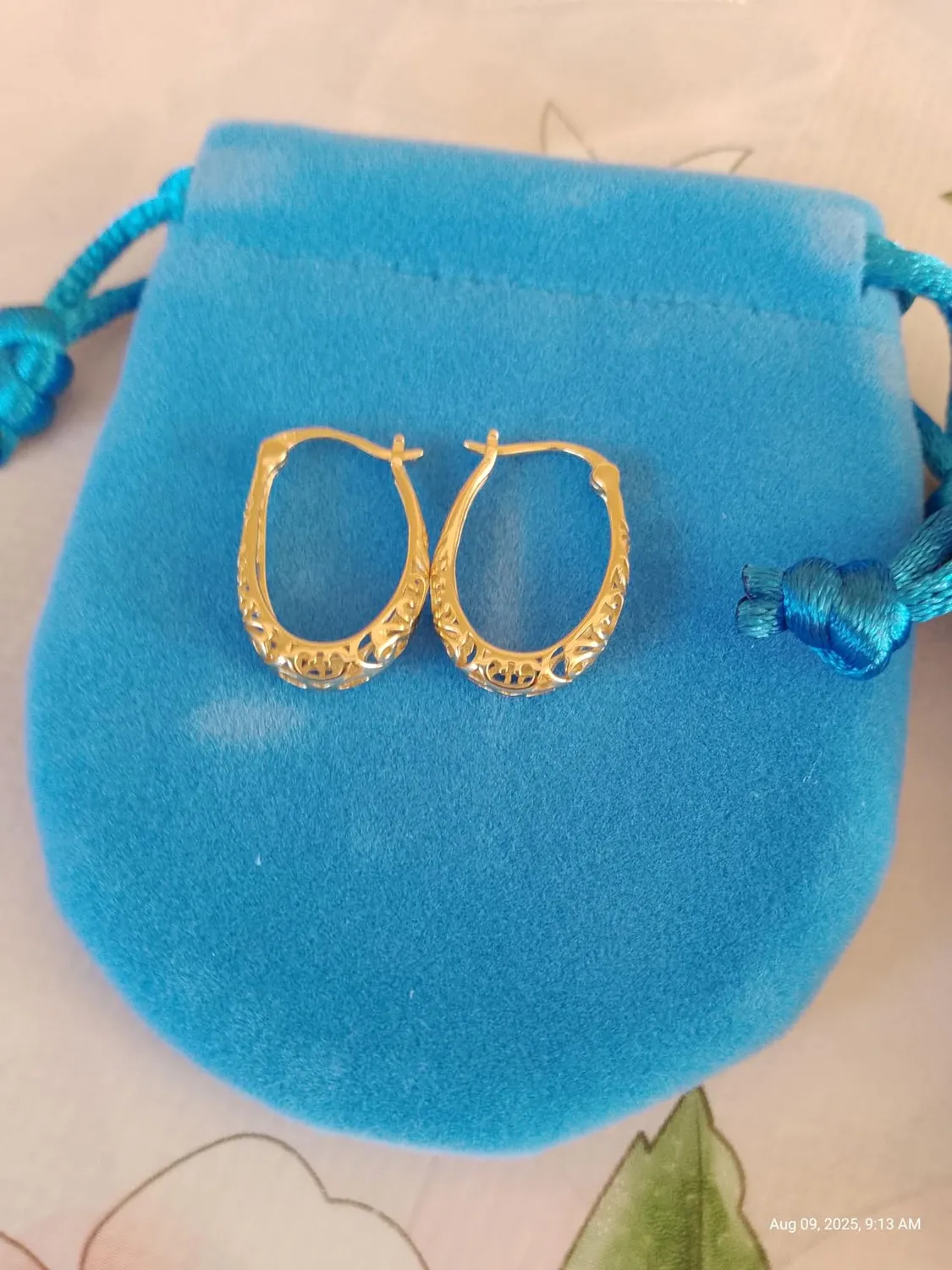 JewelryPalace Cerchio Grande orecchini argento scavati