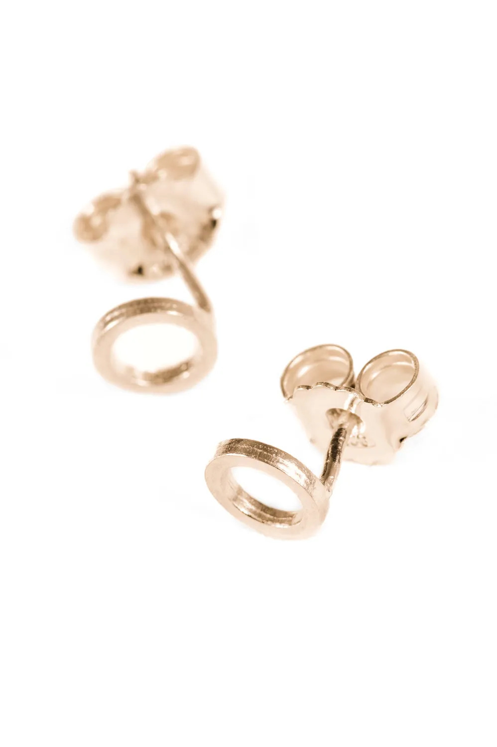 Flor Rubaja Essentials Mini Cerchio orecchini oro 9ct piccoli