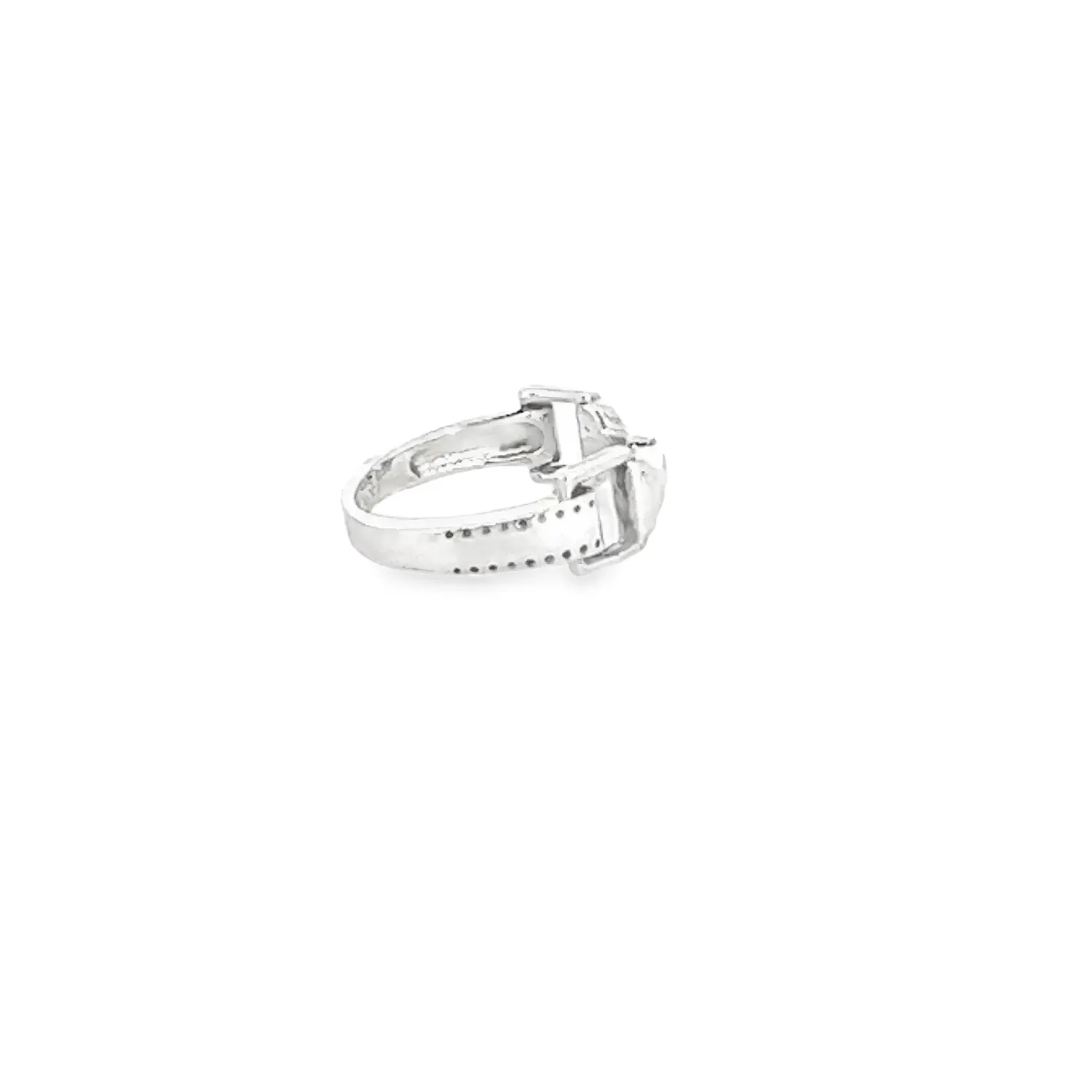Victoria Jane Horse Bit anello argento morsetto