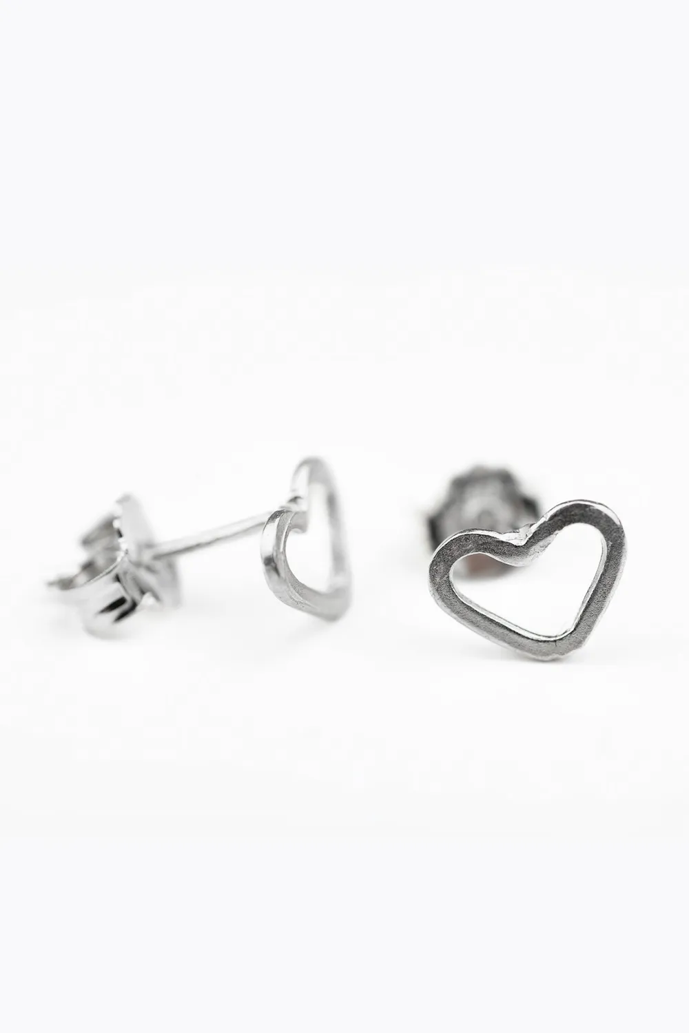 Flor Rubaja Mini Orecchini Cuore Argento