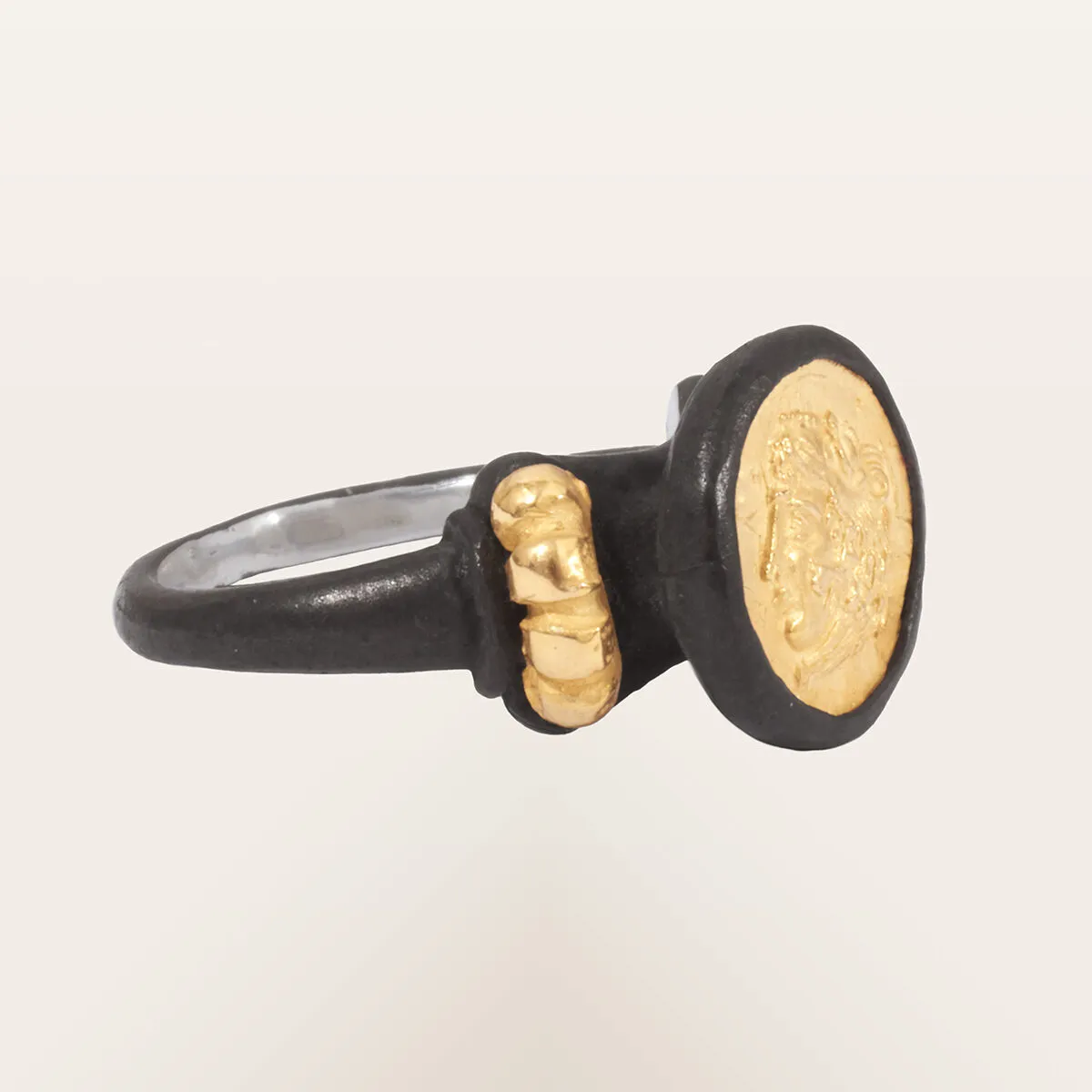 Alfredo Correnti Eracle anello argento