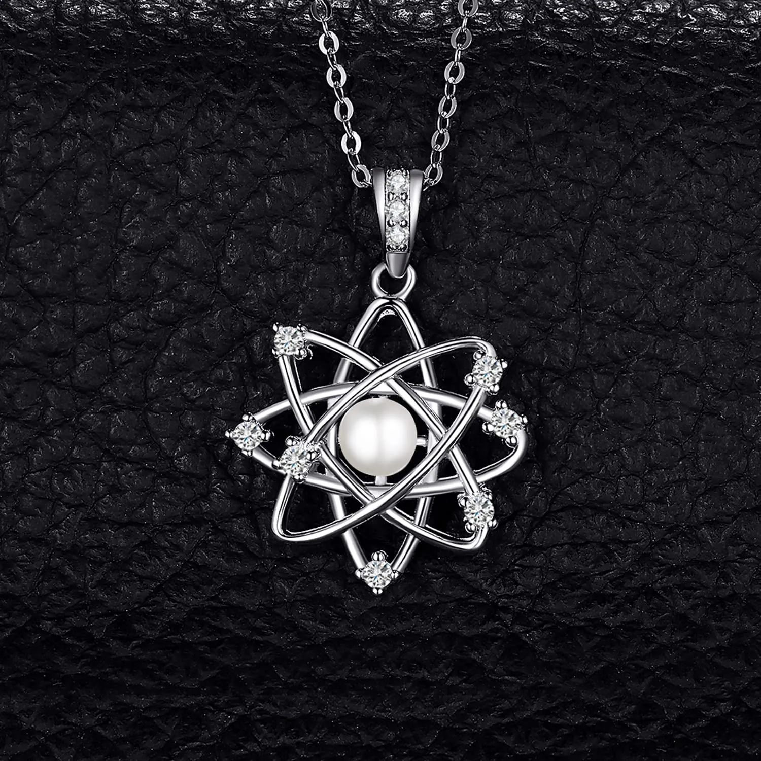 JewelryPalace Collana Galattico Perla Madreperla Argento 45cm