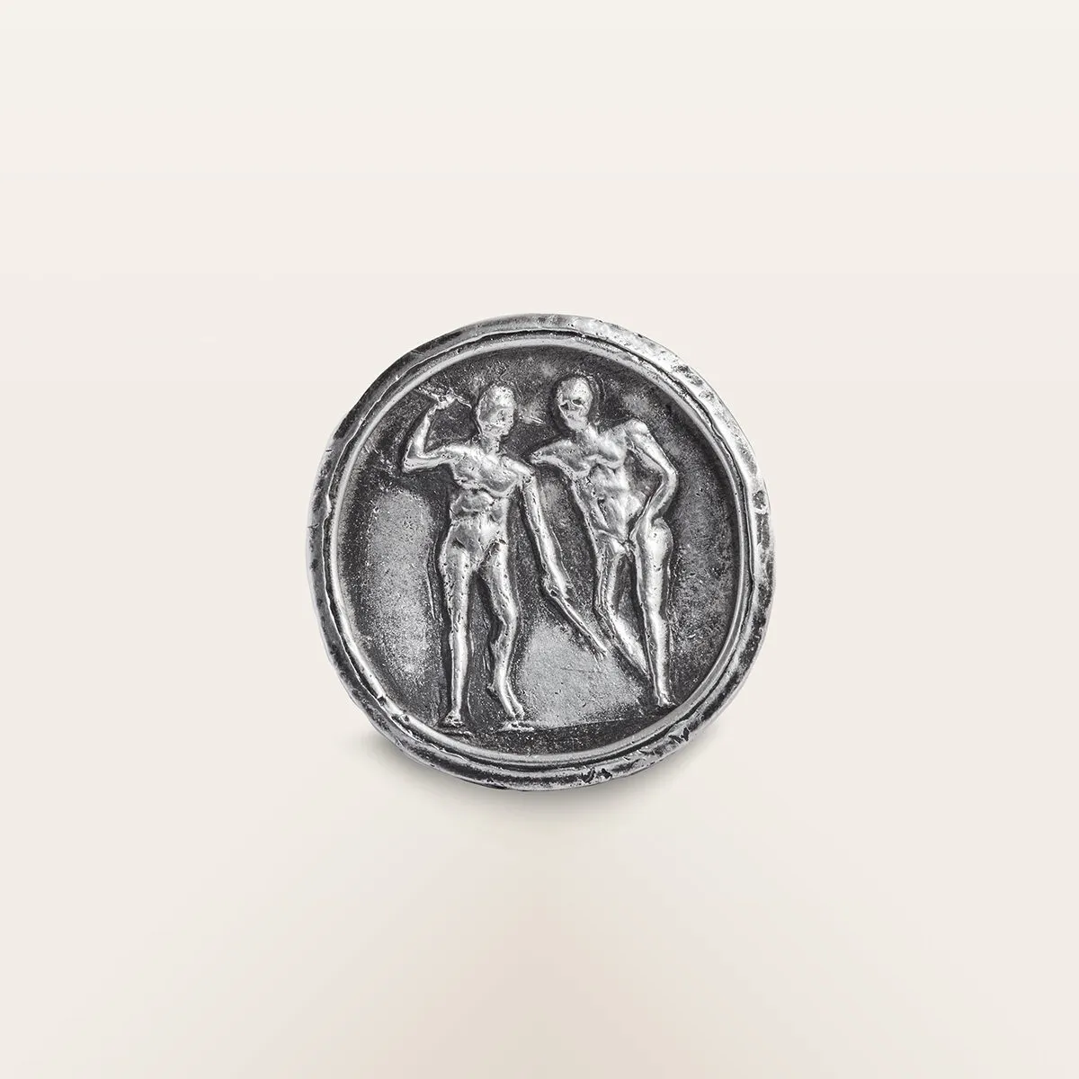 Alfredo Correnti Nesso Dioscuri anello in argento