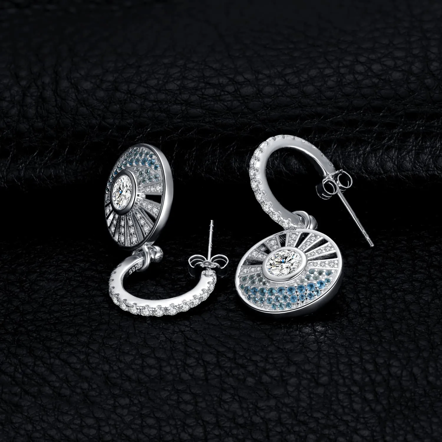 JewelryPalace Mare Sole orecchini argento 925 pietre azzurre