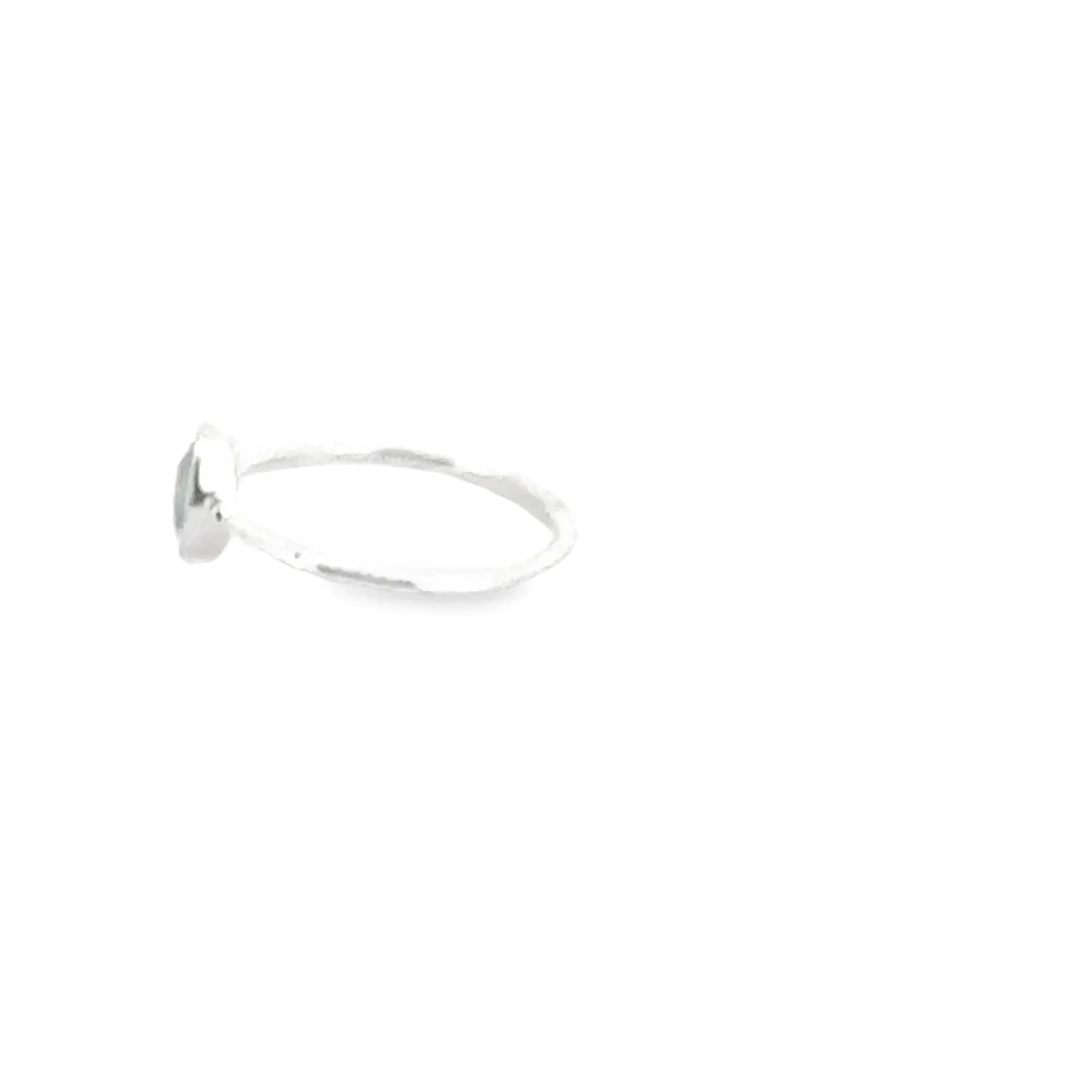 Victoria Jane Teardrop anello acquamarina argento goccia