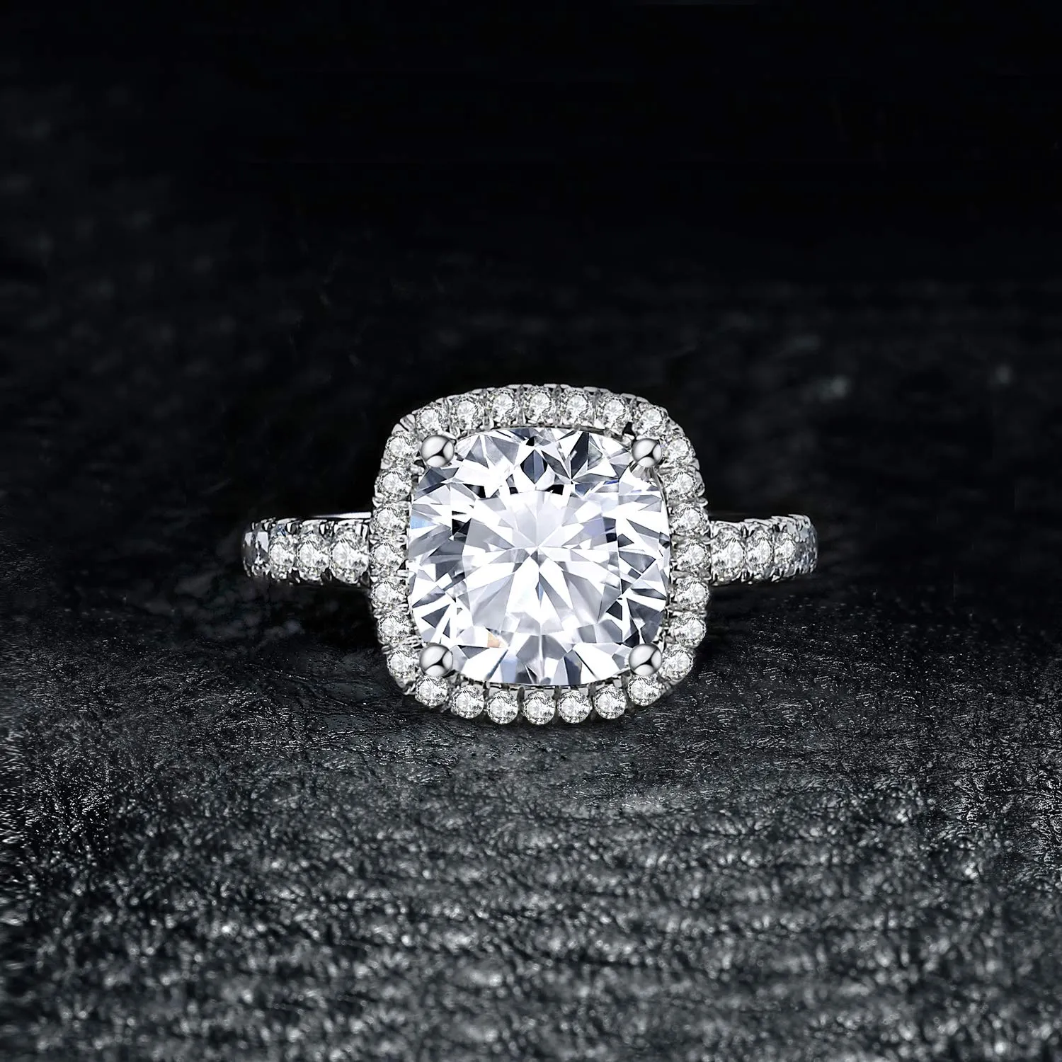 JewelryPalace AB-002 anello fidanzamento zirconia argento