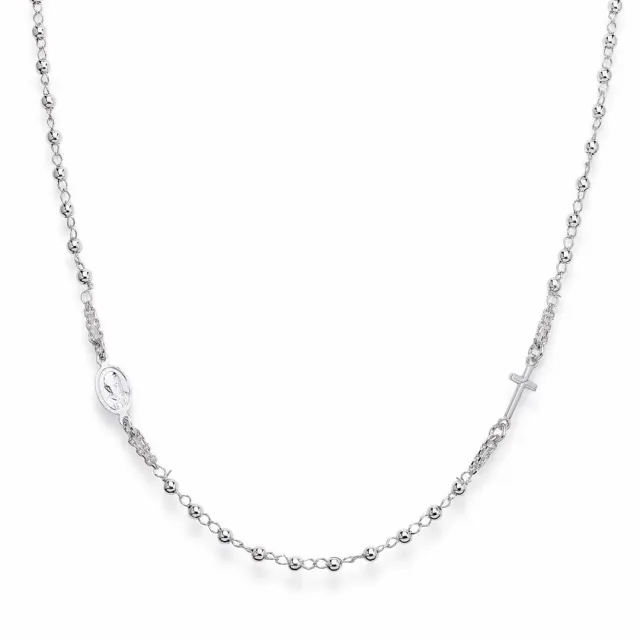 Gioielli Celiento Girocollo Rosario argento 925 collana