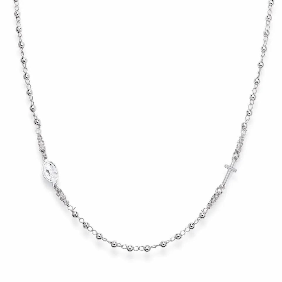 Gioielli Celiento Girocollo Rosario argento 925 collana