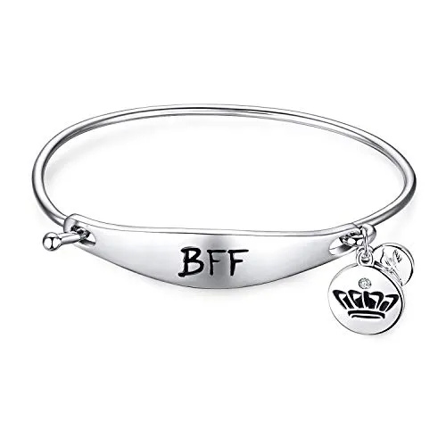 JewelryPalace Bracciale BFF Argento 925 con Ciondolo Mano