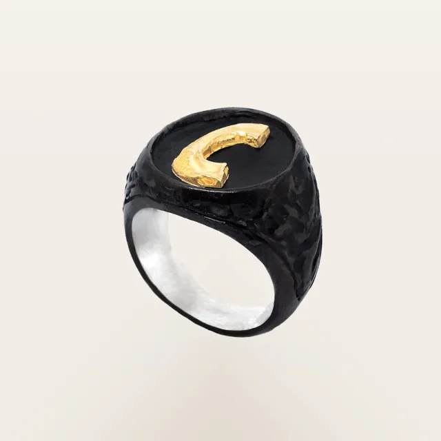 Alfredo Correnti Ego anello design moderno