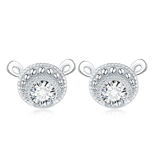 JewelryPalace Pecora 1.2ct orecchini zirconia tondi