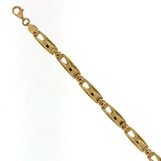 Gioielli Celiento Piastre Bracciale Uomo Oro Giallo 18kt