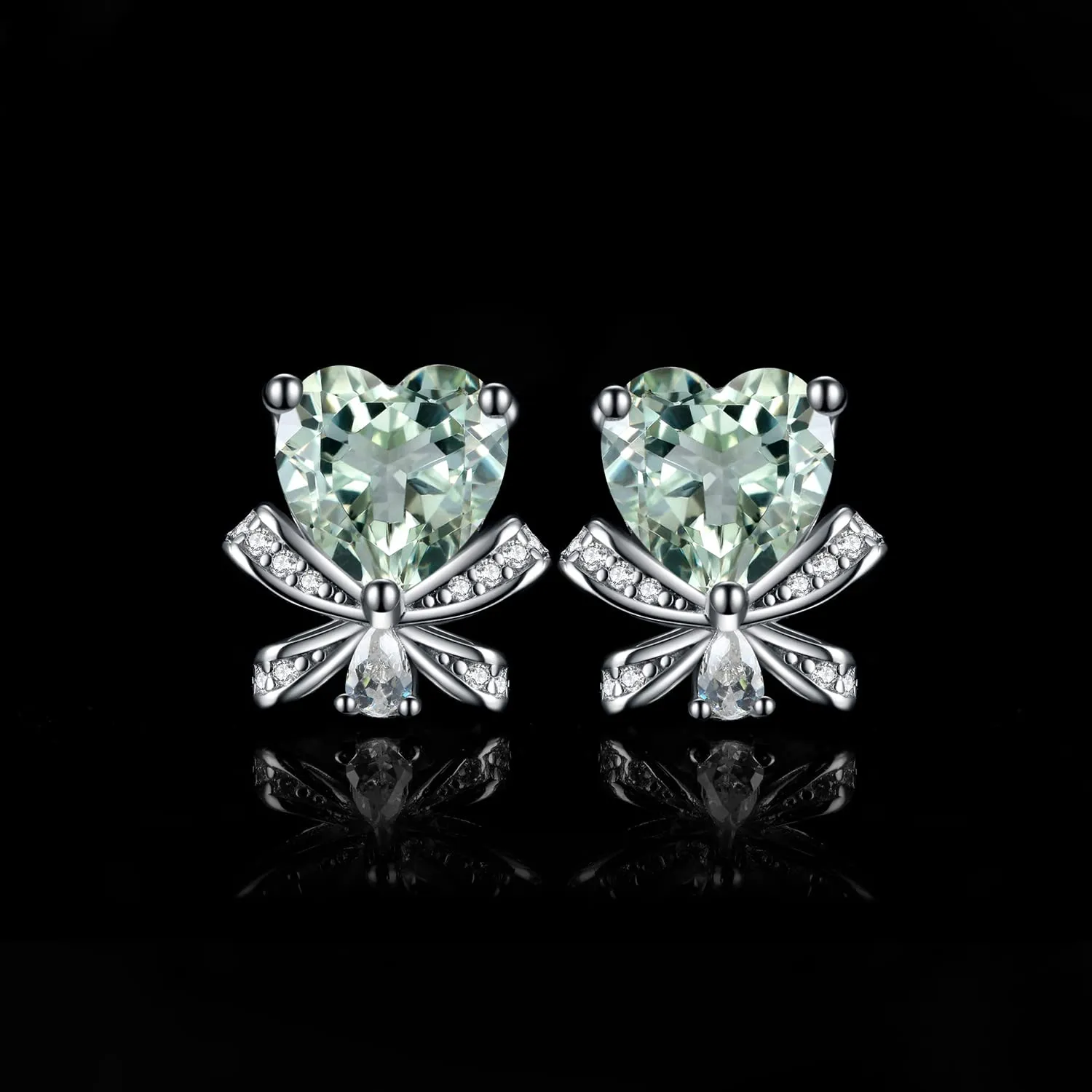 JewelryPalace Farfalla 2.8ct Orecchini Argento Verdi
