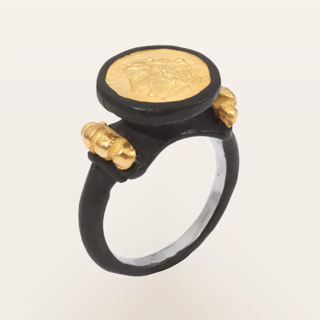 Alfredo Correnti Eracle anello argento