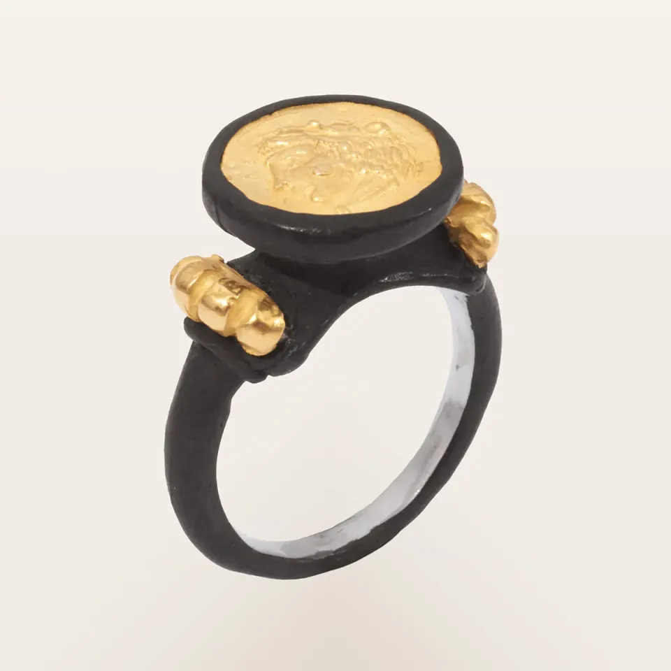 Alfredo Correnti Eracle anello argento