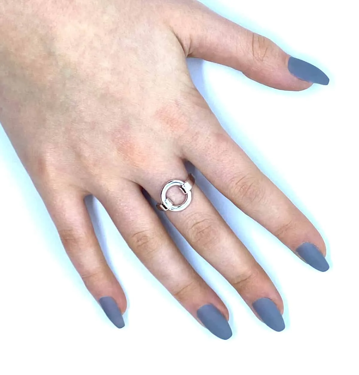 Victoria Jane Sabine anello argento sterling fatto a mano