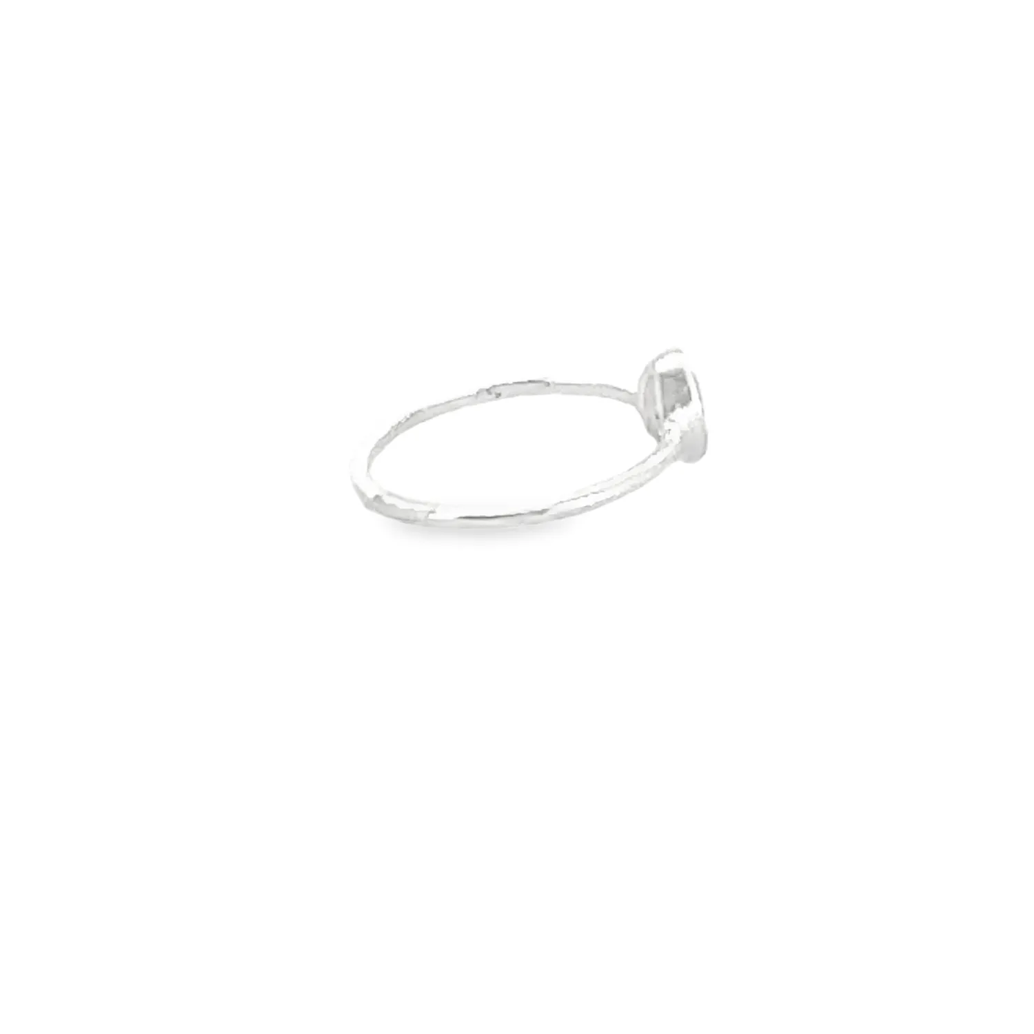 Victoria Jane Teardrop anello acquamarina argento goccia